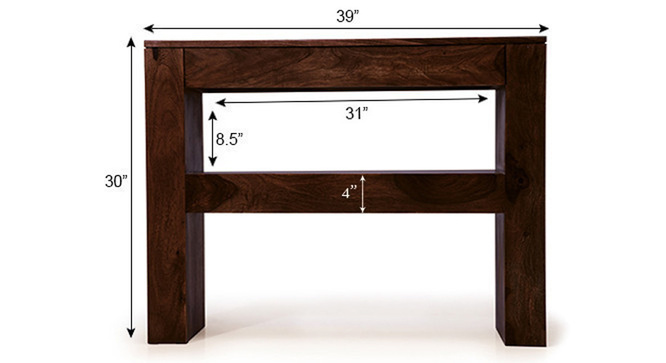 Millennium Console Table (Mahogany)